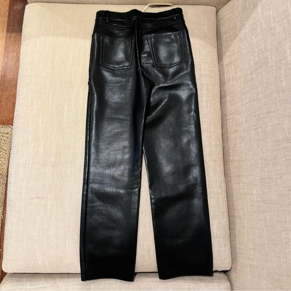Aritzia New Wilfred Free Melina Straight Pants. Faux Leather. New. 0 size size - Picture 10 of 16